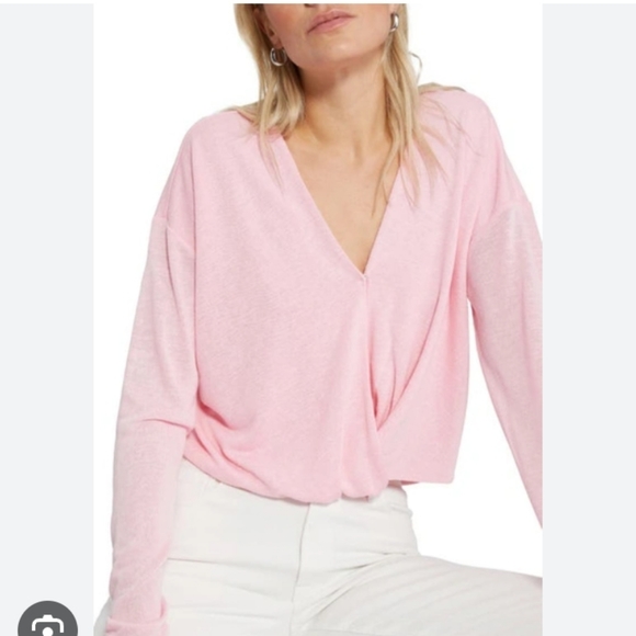 Sanctuary knit pink flamingo top - Picture 6 of 8